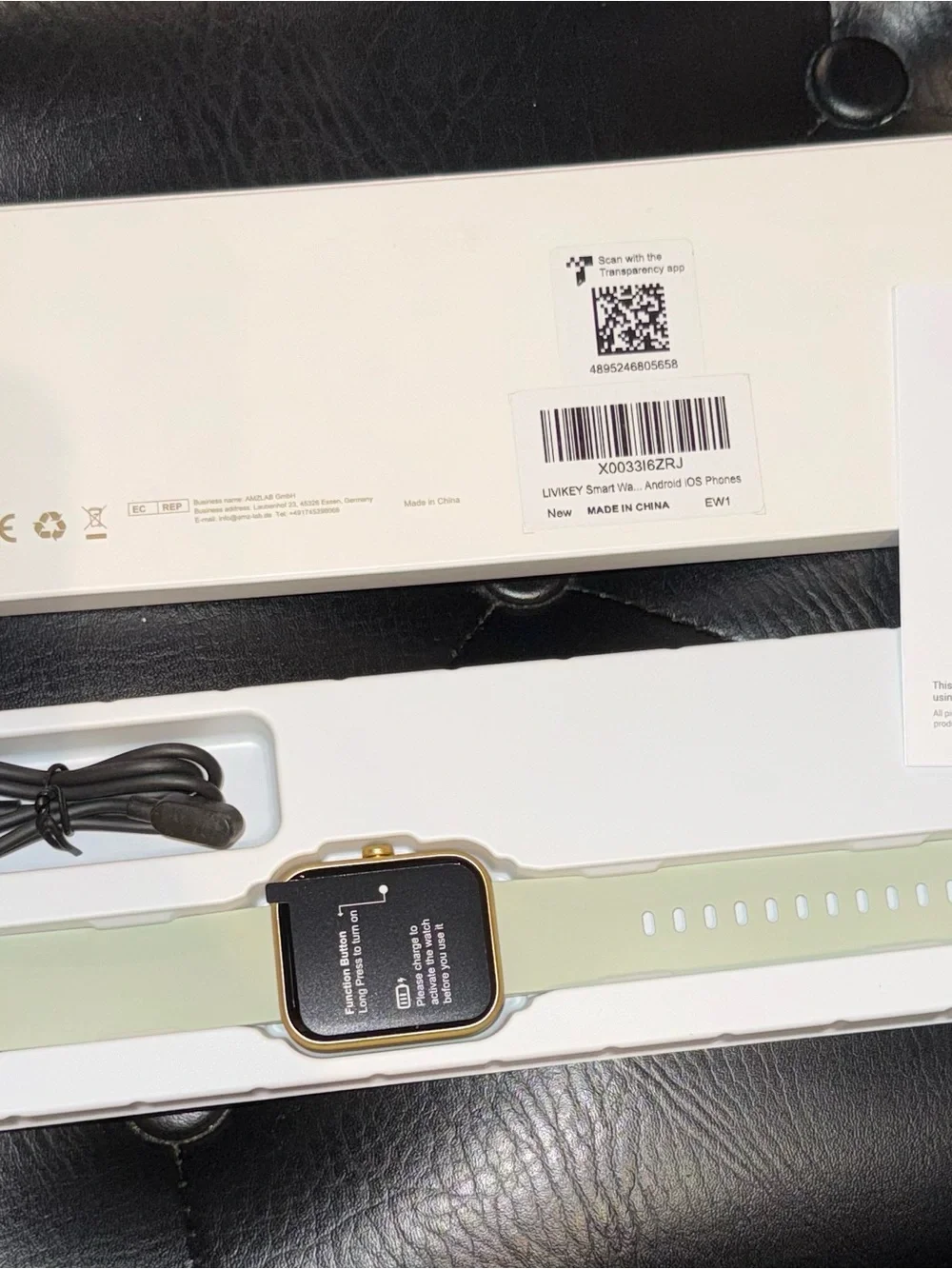LIVIKEY Smart Watch 41mm waterproof